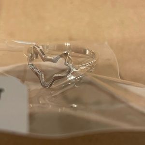 New Fox racing emblem sterling silver ring